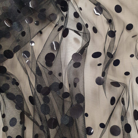 25585-1 schwarz, Tül