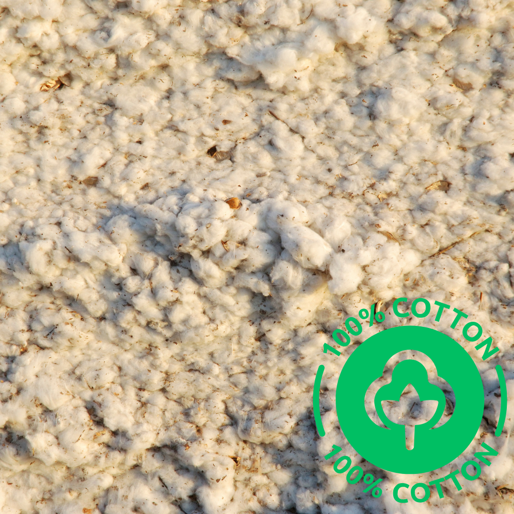 Stopfwatte, Rohe Bau