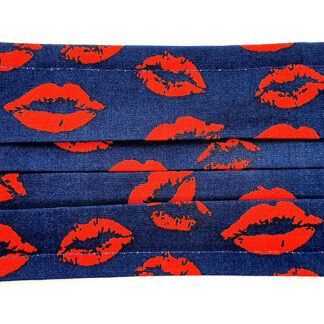 Maske 1 marine - rot